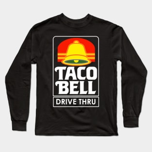 Retro Taco Drive Thru Long Sleeve T-Shirt